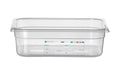 Gastronorm-Behälter 1/2, HENDI, GN 1/2, 6,5L, Transparent, 325x265x(H)100mm