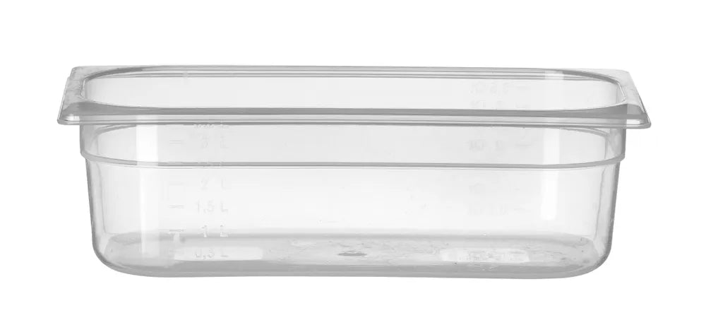 Gastronorm-Behälter 1/3, HENDI, Profi Line, GN 1/3, 3,5L, Transparent, 325x176x(H)100mm