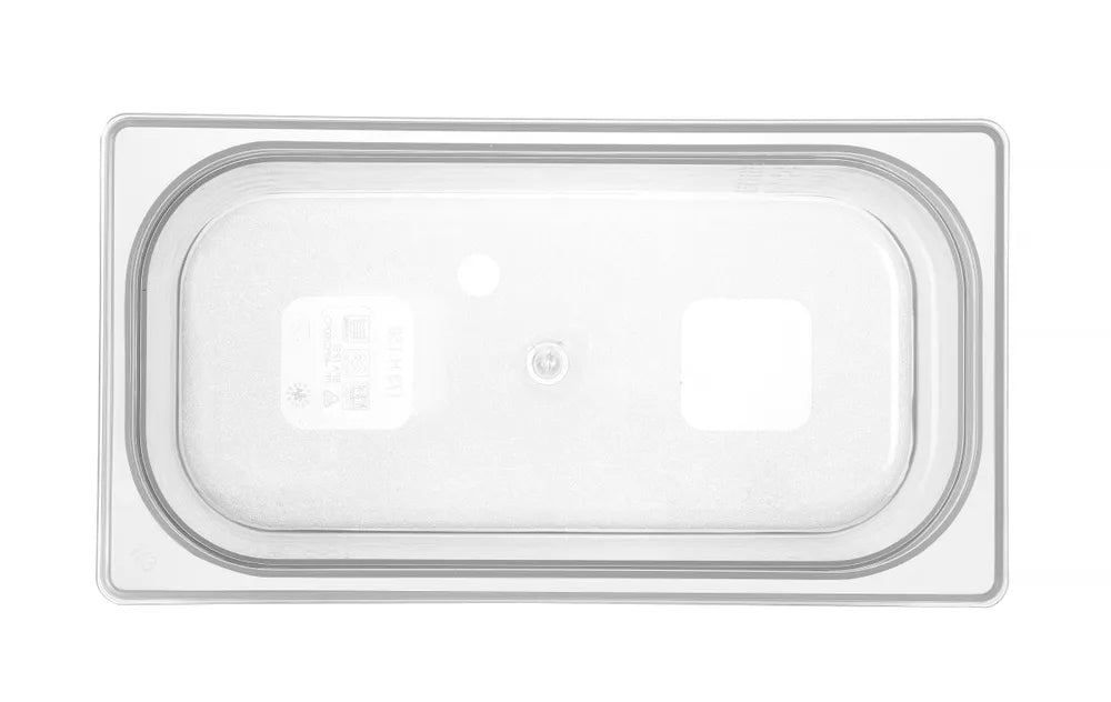 Gastronorm-Behälter 1/3, HENDI, GN 1/3, 4L, Transparent, 325x176x(H)100mm