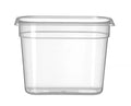 Gastronorm-Behälter 1/4, HENDI, Profi Line, GN 1/4, 4,5L, Transparent, 265x162x(H)200mm