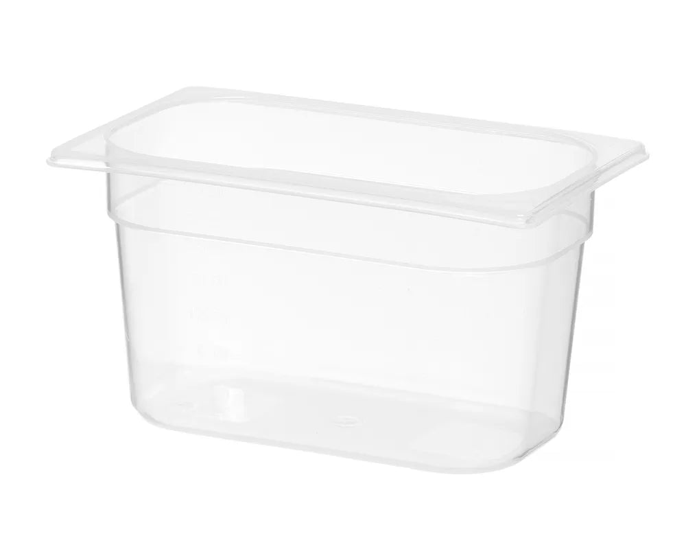 Gastronorm-Behälter 1/4, HENDI, Profi Line, GN 1/4, 3,5L, Transparent, 265x162x(H)150mm