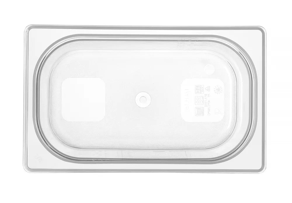 Gastronorm-Behälter 1/4, HENDI, GN 1/4, 3,5L, Transparent, 265x162x(H)150mm