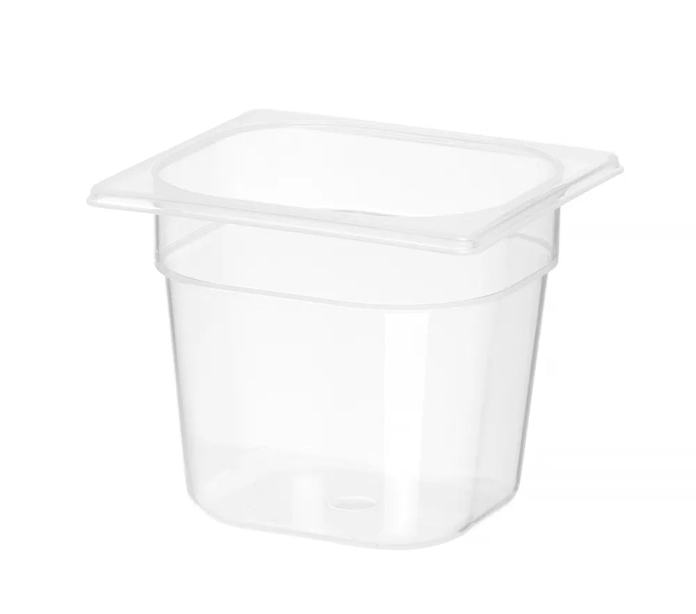 Gastronorm-Behälter 1/6, HENDI, Profi Line, GN 1/6, 2L, Transparent, 176x162x(H)150mm