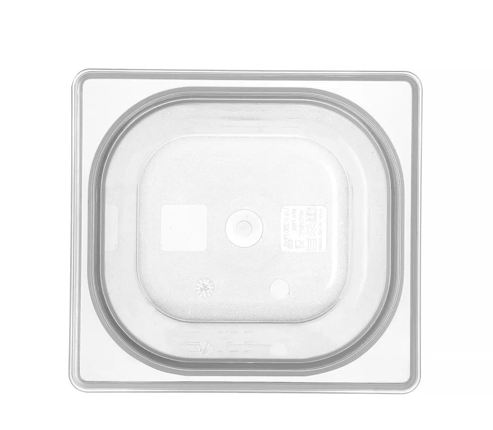 Gastronorm-Behälter 1/6, HENDI, GN 1/6, 2,4L, Transparent, 176x162x(H)150mm