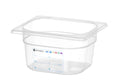 Gastronorm-Behälter 1/6, HENDI, GN 1/6, 1,6L, Transparent, 176x162x(H)100mm