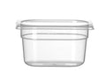 Gastronorm-Behälter 1/9, HENDI, Profi Line, 1,0, GN 1/9, 0,75L, Transparent, 176x108x(H)100mm