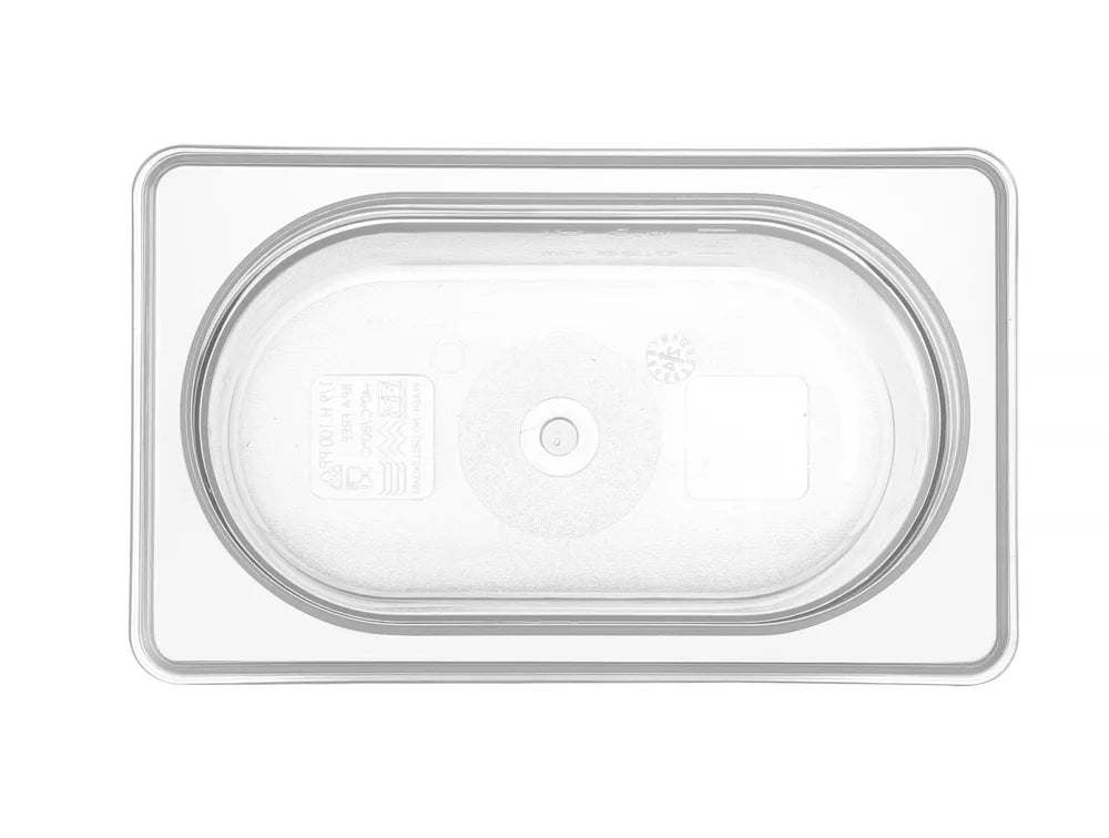 Gastronorm-Behälter 1/9, HENDI, GN 1/9, 0,9L, Transparent, 176x108x(H)100mm