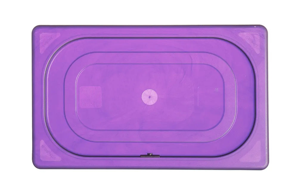 Gastronorm-Deckel violett, HENDI, GN 1/4, Violett, 265x162mm