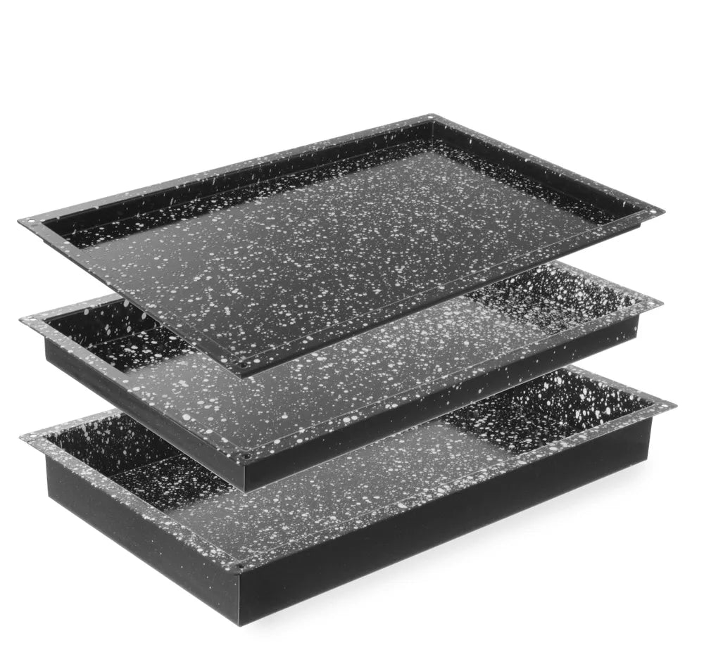 Blech CONVECTOMAT CLASSIC GN 1/1, HENDI, GN 1/1, Schwarz, 530x325x(H)40mm