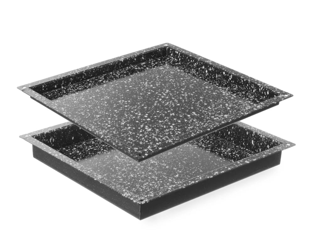 Blech CONVECTOMAT CLASSIC GN 2/3, HENDI, GN 2/3, Schwarz, 354x325x(H)60mm, Rechteckig