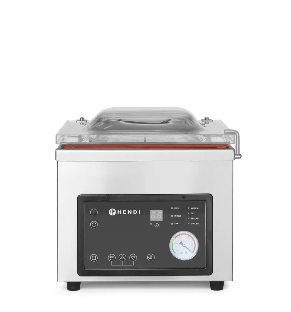 Vakuumkammer-Verpackungsmaschine Profi Line, HENDI, Profi Line, Dichtungsband: 350 mm, 230V/750W, 450x555x(H)480mm