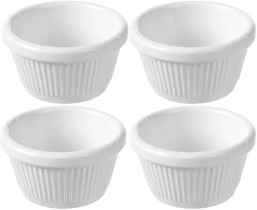 Auflaufförmchen – 4 Stück, HENDI, 0,05L, 4 Stk., ⌀70x(H)35mm