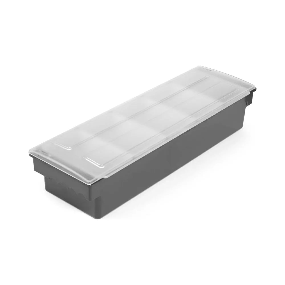 Zutatenbehälter – 5 Fächer, BarUp, Schwarz, 480x150x(H)100mm