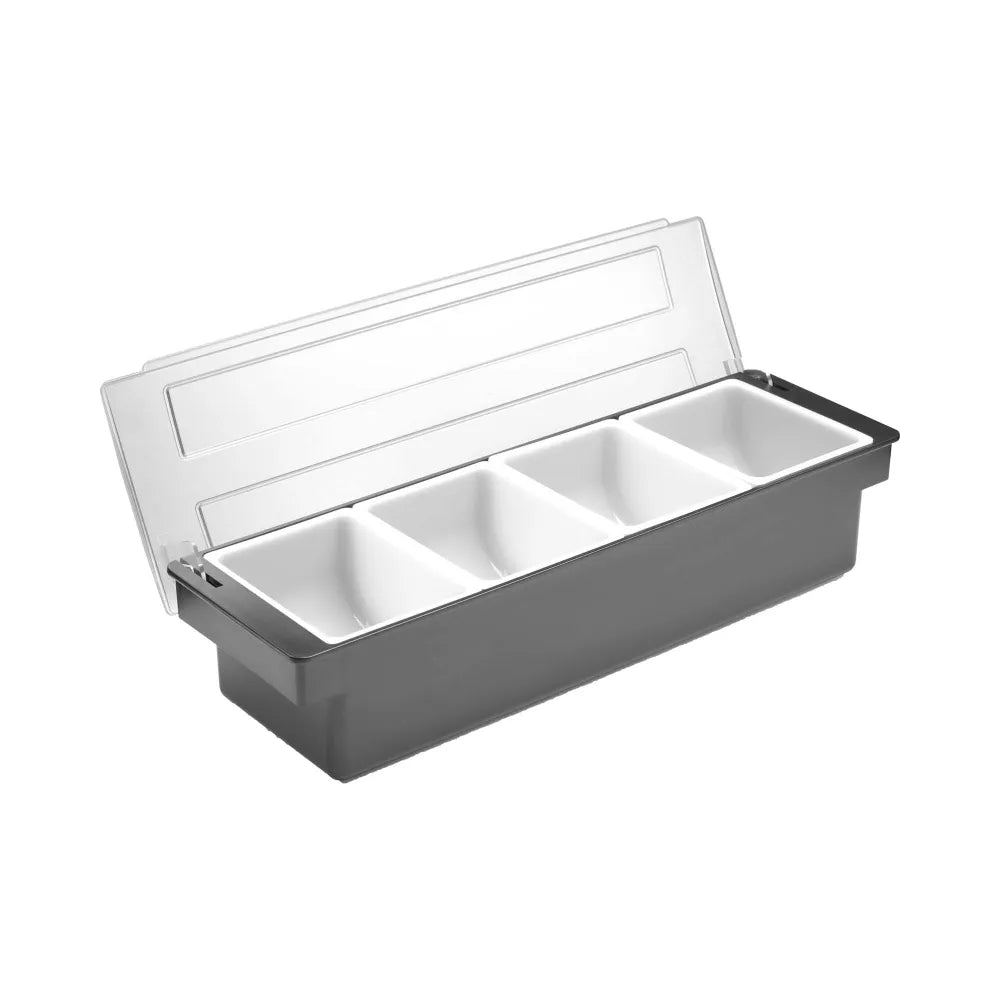 Zutatenbehälter – 4 Fächer, BarUp, 480x150x(H)100mm