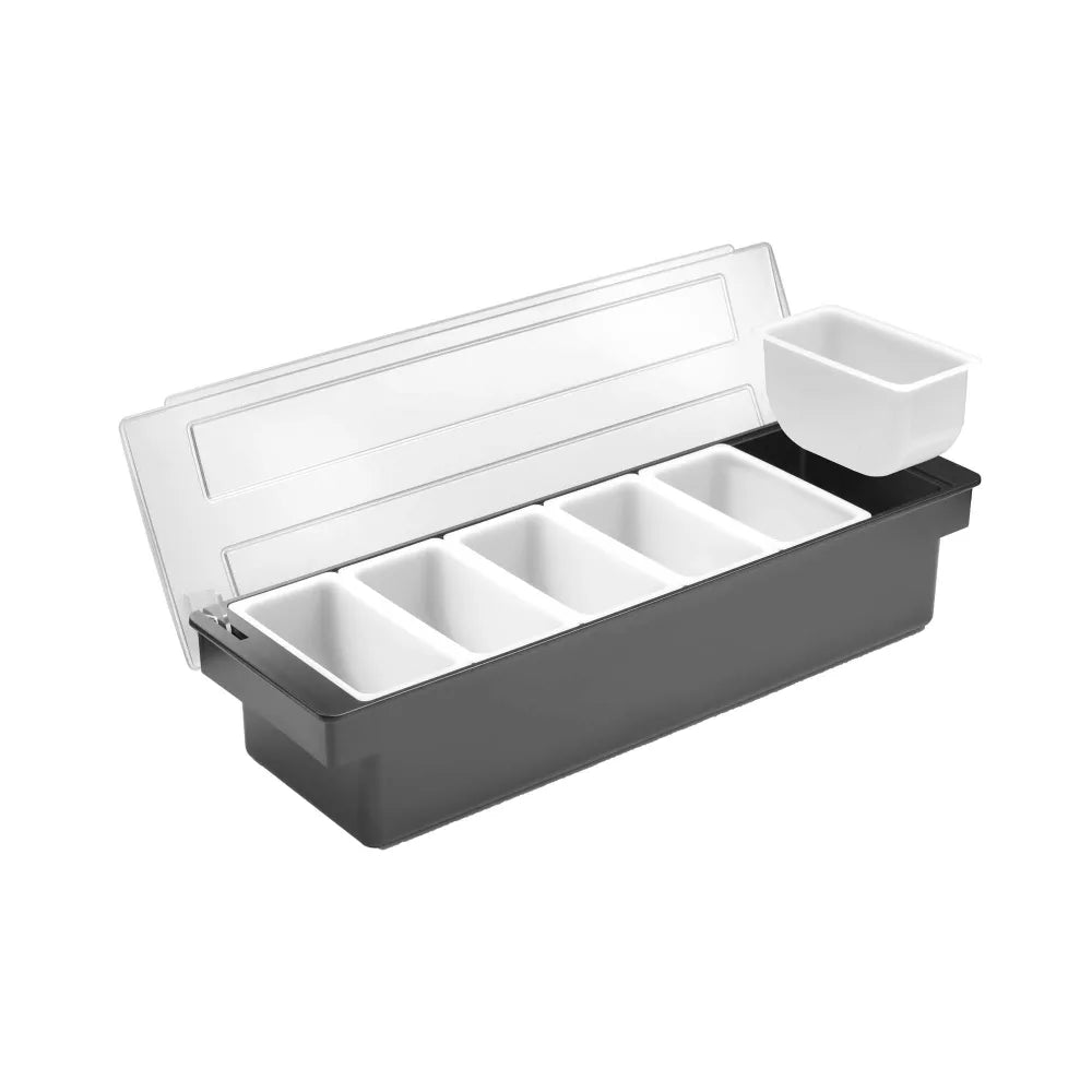 Zutatenbehälter – 6 Fächer, BarUp, 480x150x(H)100mm