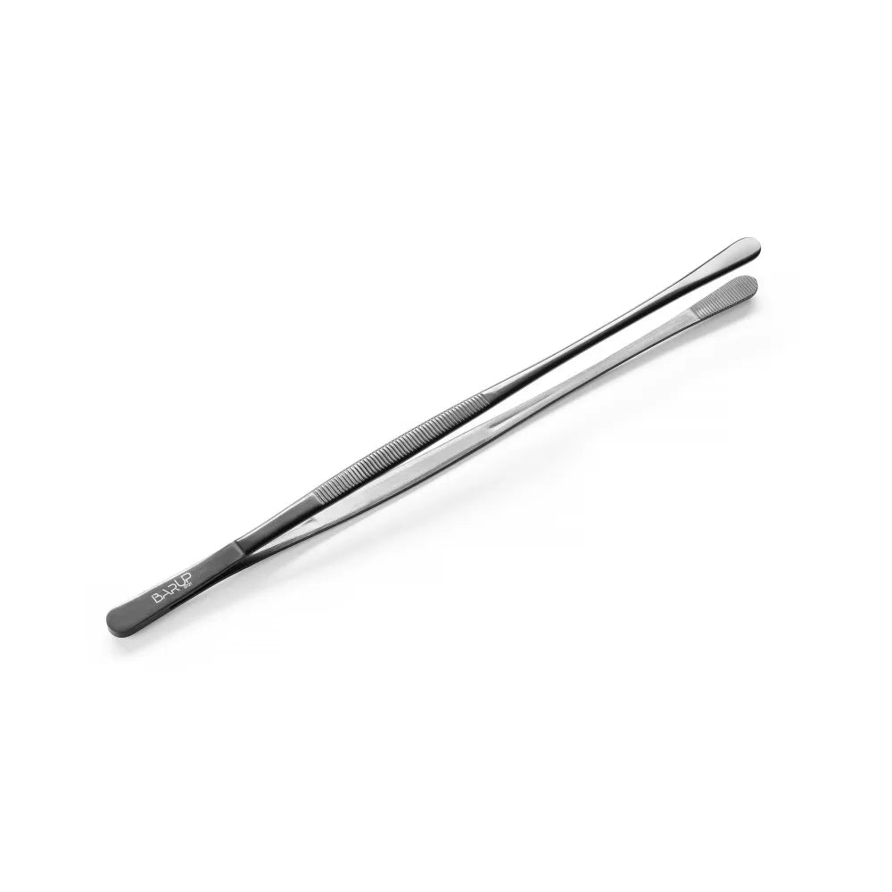 Pinzette, runder Kopf, BarUp, Schwarz, (L)305mm