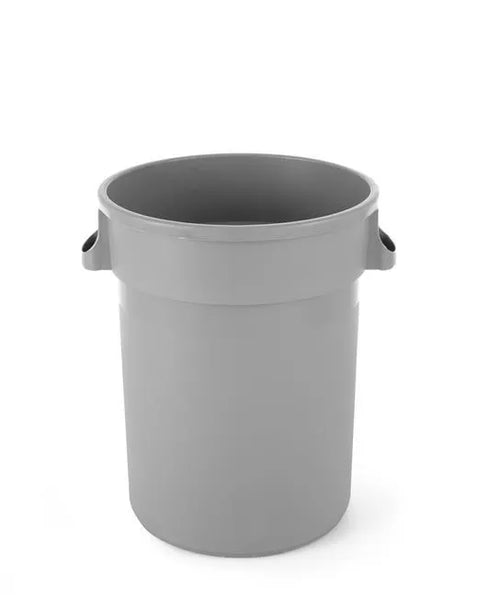 Abfalleimer rund, AmerBox, 120L, Hellgrau, ⌀550x(H)690mm